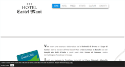 Desktop Screenshot of hotelcastelmani.it